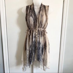 All Saints Porisan Kaftan 100% Silk